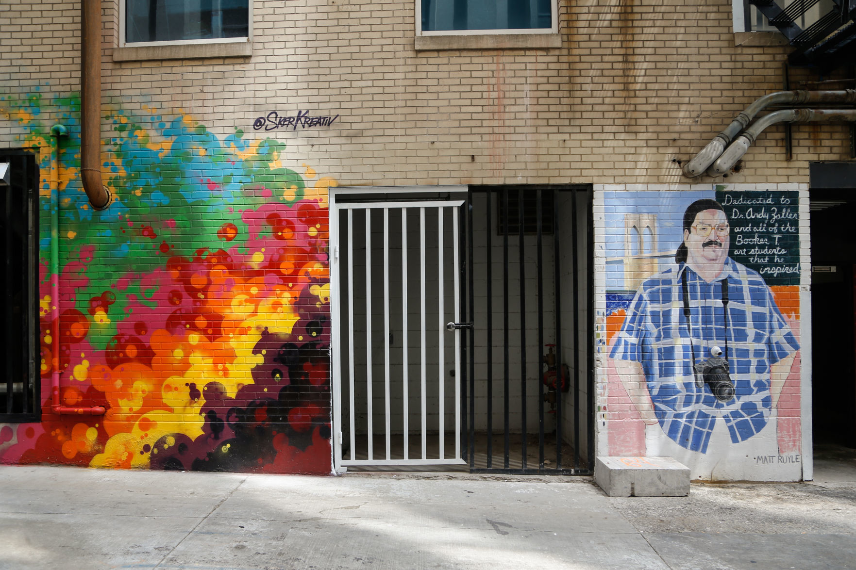 Art Alley mural